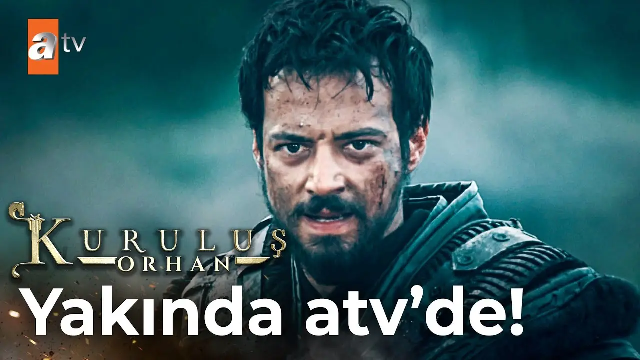 Kurulus Orhan New Season Trailer With English Subtitles – Orhan Bey standing with the Ottoman flag