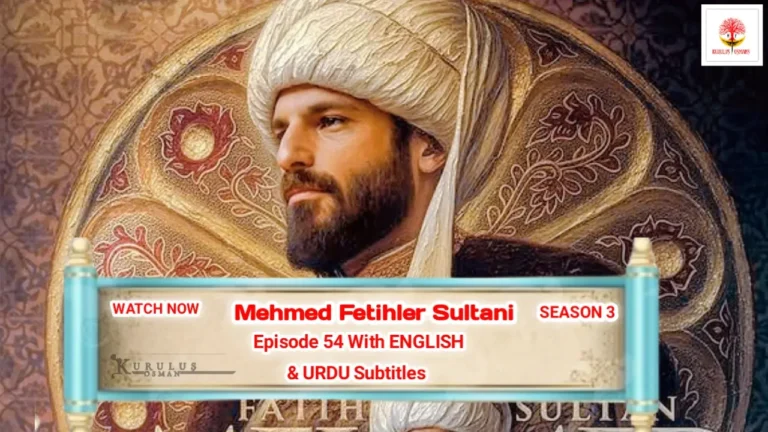 Sultan Mehmed wearing armor in the palace, preparing for a secret campaign in Mehmed Fetihler Sultanı Season 3 Episode 54.