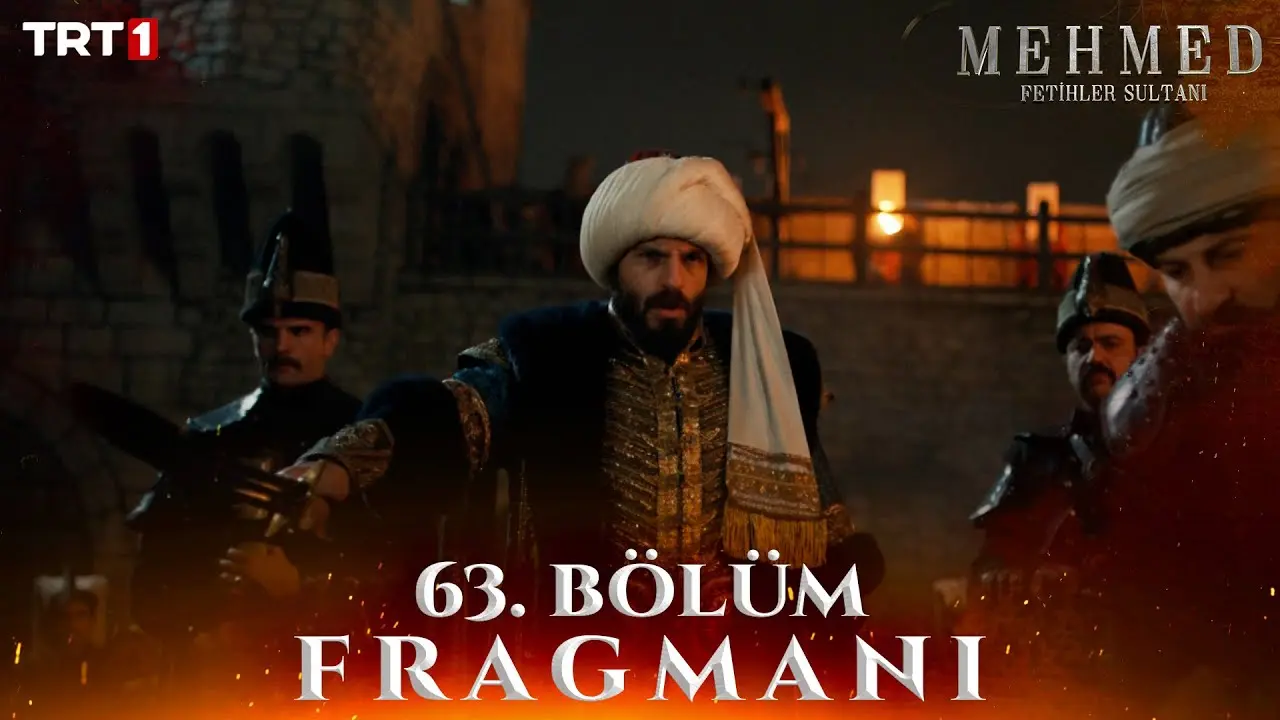Mehmed Fetihler Sultani Season 3 Episode 63 Trailer 1 scene showing Sultan Mehmed inside the conquered city facing new threats