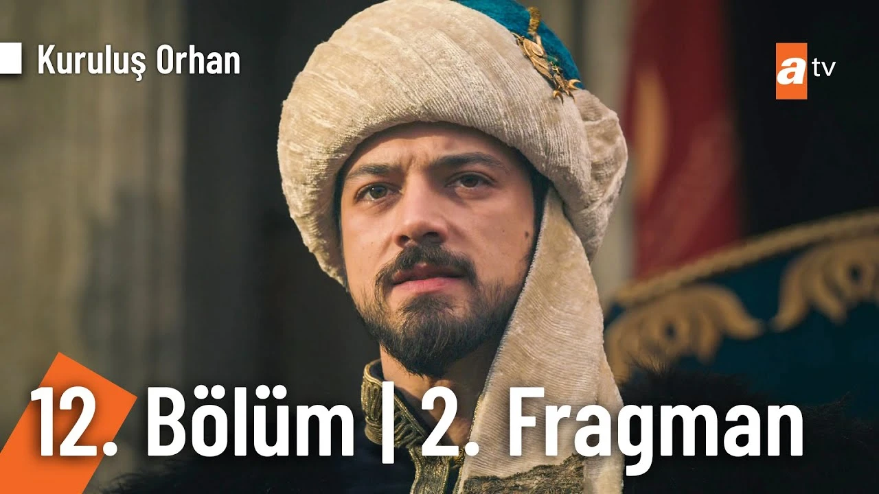 Kurulus Orhan Episode 12 Trailer 2 in Urdu Subtitles showing Orhan Bey facing enemies on multiple fronts