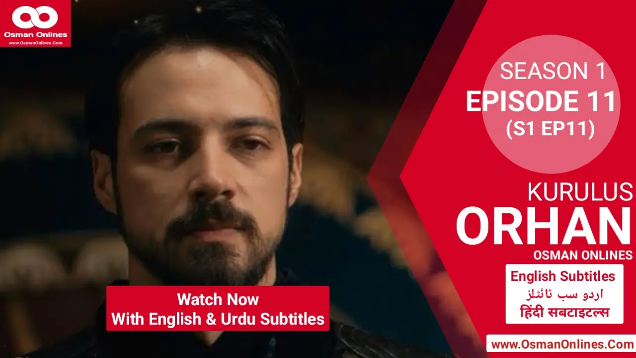 Orhan Bey standing in Bursa after conquest, symbolizing the beginning of a new Ottoman era.