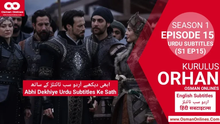 Kurulus Orhan Episode 15 in Urdu Subtitles HD Scene