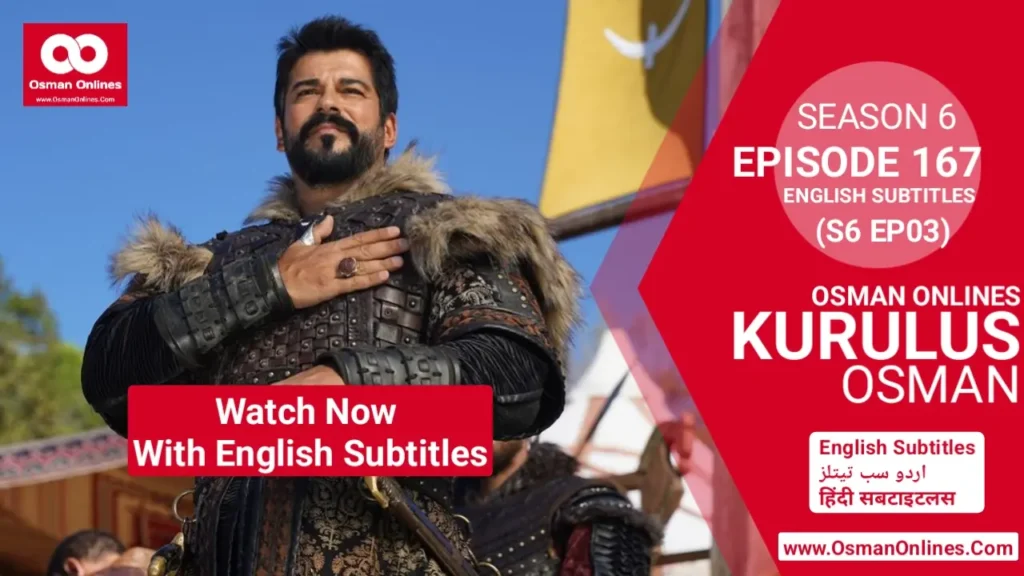 Kurulus Osman Season 6 Episode 167 English subtitles HD scene