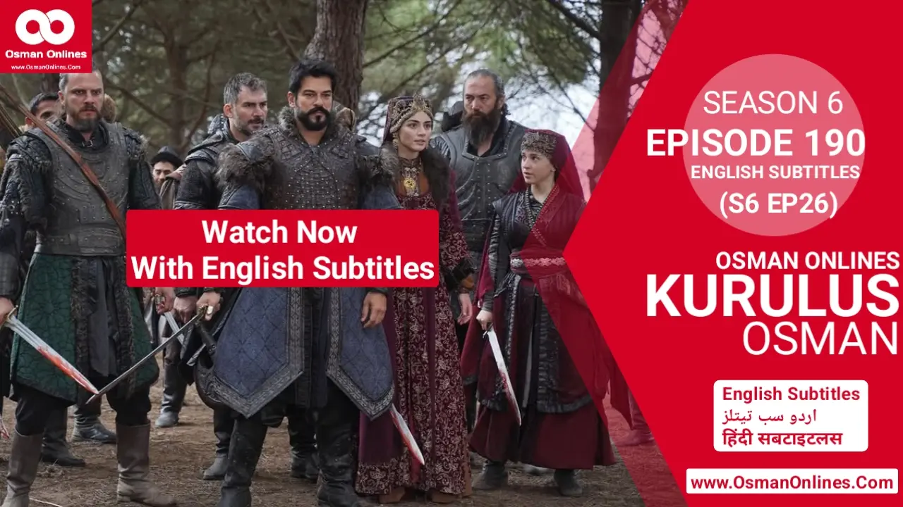 Kurulus Osman Season 6 Episode 190 English subtitles HD scene