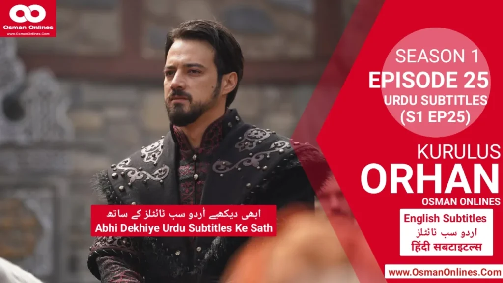 Kurulus Orhan Episode 25 in Urdu Subtitles HD Scene